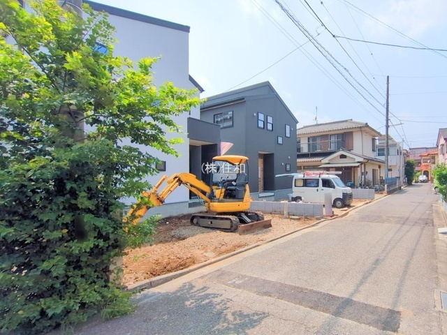 【新築分譲住宅】川越市藤間第６の前面道路含む現地写真
