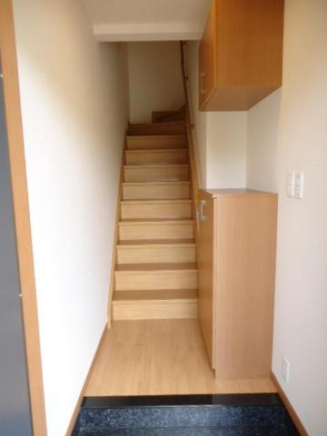 モンシェリーの玄関|階段