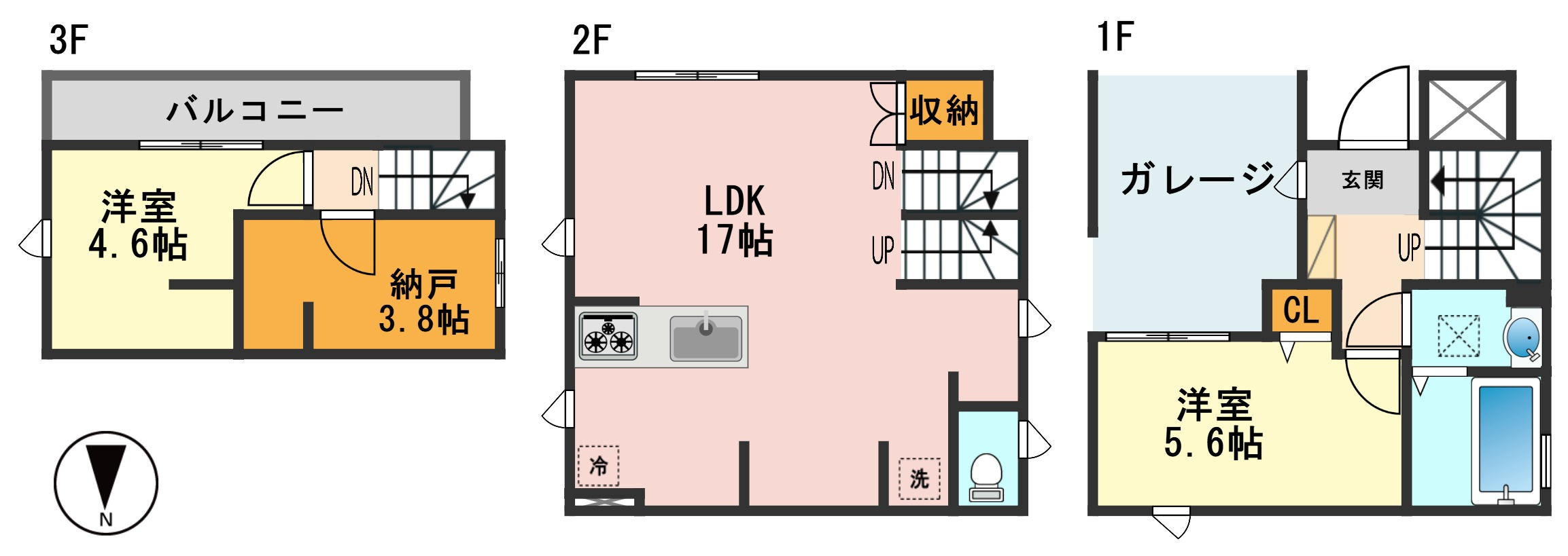 Kolet柴又#12の間取り