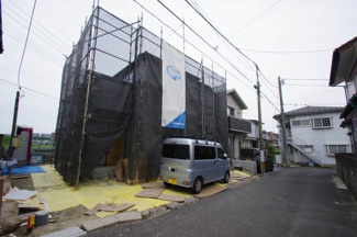 【前面道路含む現地写真】 | 令和７年５月２３日撮影　建築中