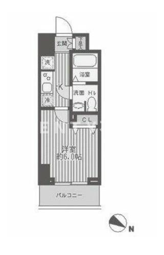 【間取り】 | レジディア蒲田