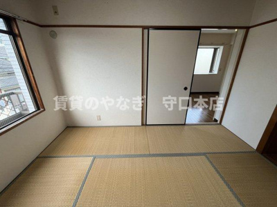 【和室】 | 豊二ハイツ | 明るい和室です