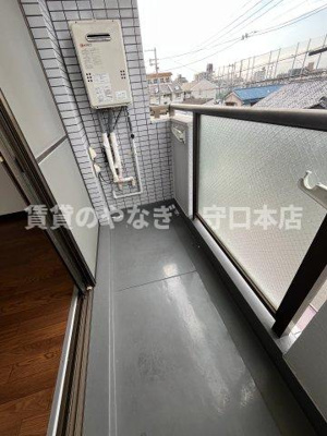 【バルコニー】 | 豊二ハイツ | お洗濯にも便利なバルコニー付き