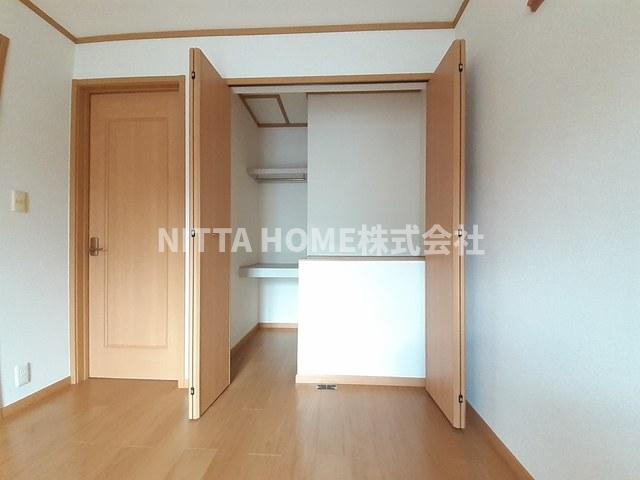 サンライズ福田Ｂの内装|全居室に収納がついていて便利◎