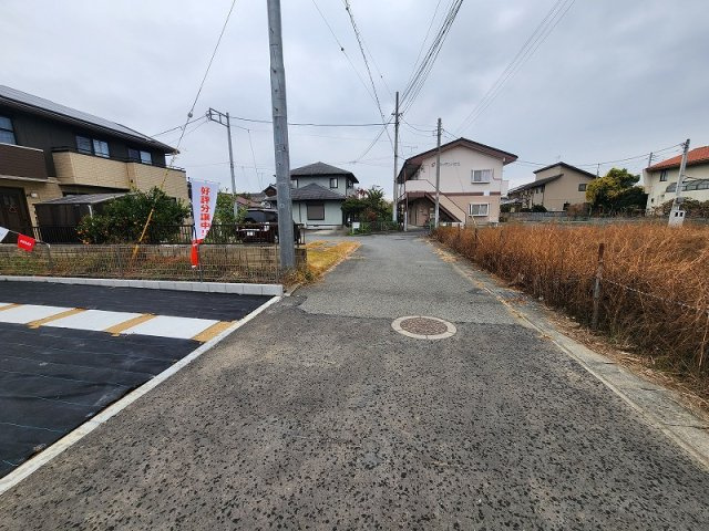 KIS高崎市下之城町15期新築 4号棟の前面道路含む現地写真|現地撮影