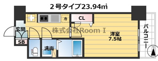 【間取り】 | プレサンス堺筋本町センティス