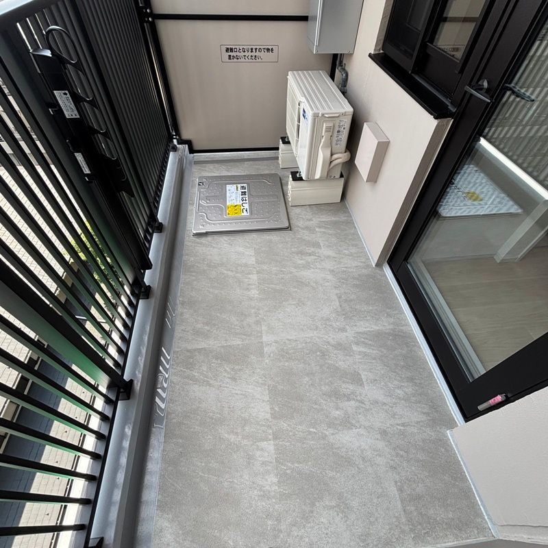 リビオメゾン東北沢のバルコニー