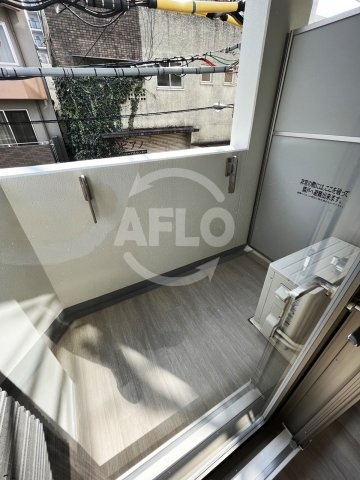 エスリードレジデンス都島デュオのバルコニー|エスリードレジデンス都島デュオ　バルコニー