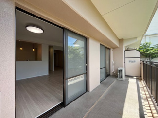 【バルコニー】 | ライオンズマンション北鈴蘭台第2 | 南向きバルコニーで陽当り・通風良好です。