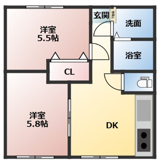 【間取り】 | プリマ・クラッセ