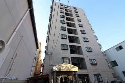 【外観】 | クイーンライフIMAZU | 外観は落ち着いています