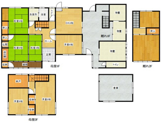 【間取り】 | 丹波篠山市岩崎 中古戸建（農地付）