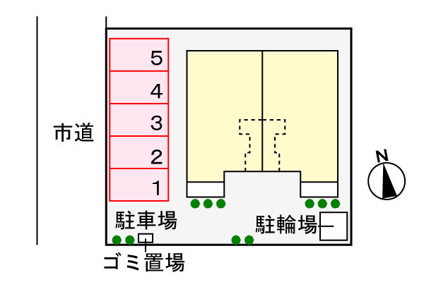 ベル　グランツの駐車場|駐車場
