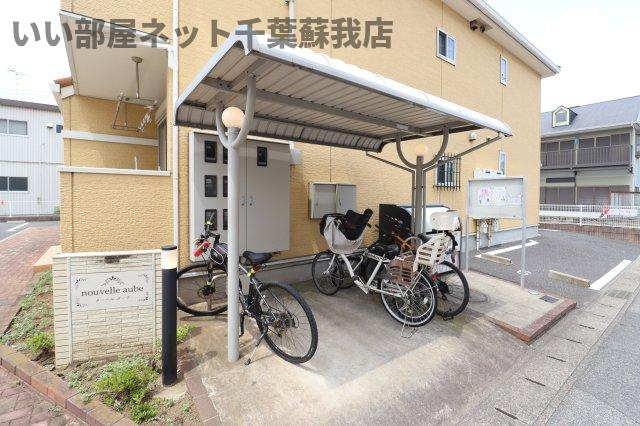 ヌーベル　オーブのエントランス|駐輪場