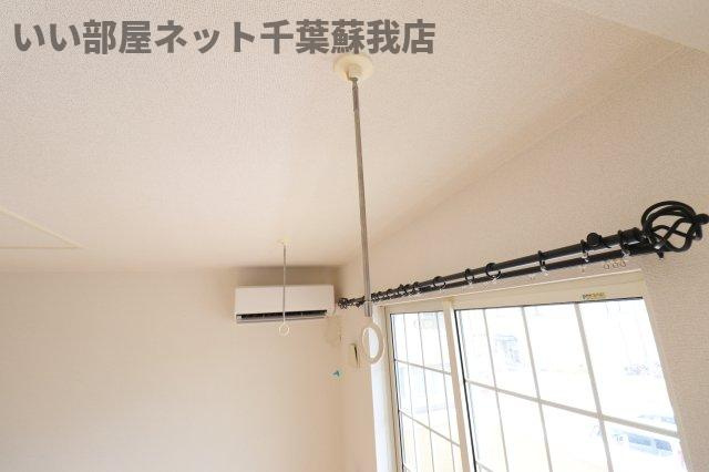 ヌーベル　オーブの内装|室内物干