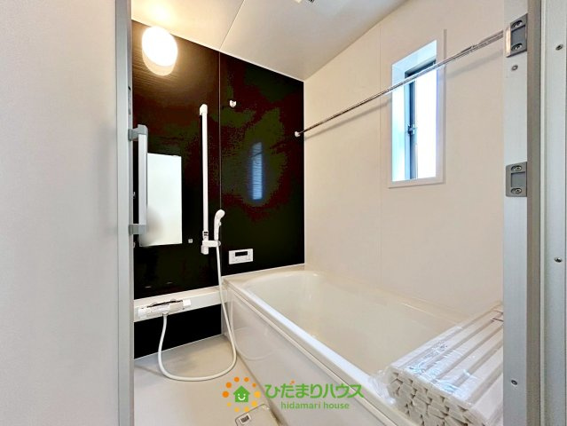 白岡市小久喜第14　新築一戸建て　02　クレイドルガーデンの浴室|日々の疲れもお風呂でしっかりリラックスしましょう！