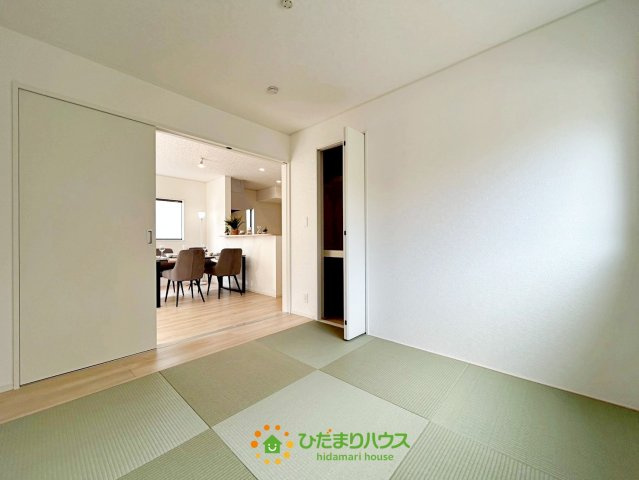 白岡市小久喜第14　新築一戸建て　02　クレイドルガーデンの収納|和室にも収納があり、収納豊富で助かります！