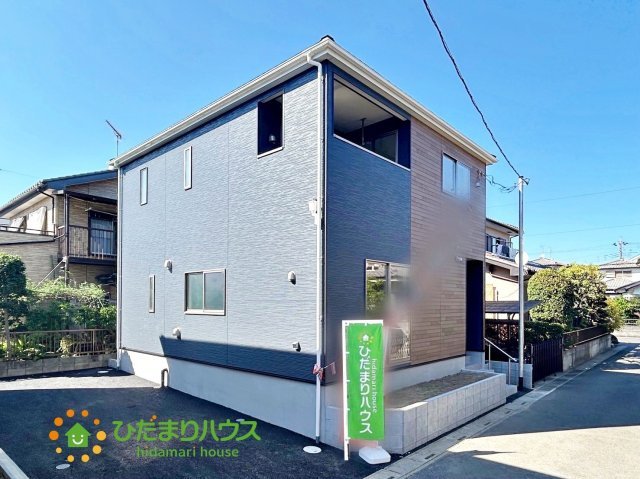 白岡市小久喜第14　新築一戸建て　02　クレイドルガーデンの外観|陽当たりも良好です！