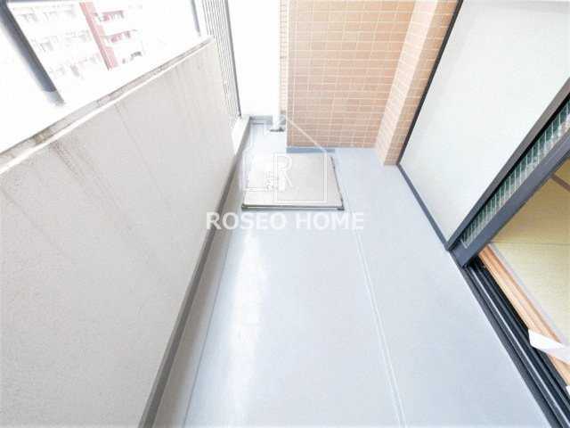 LOFTY上町のバルコニー|同マンション別部屋：参考写真