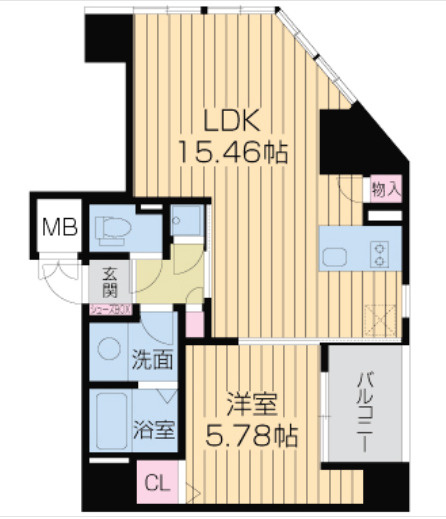 フォレステージュ西本町の間取り