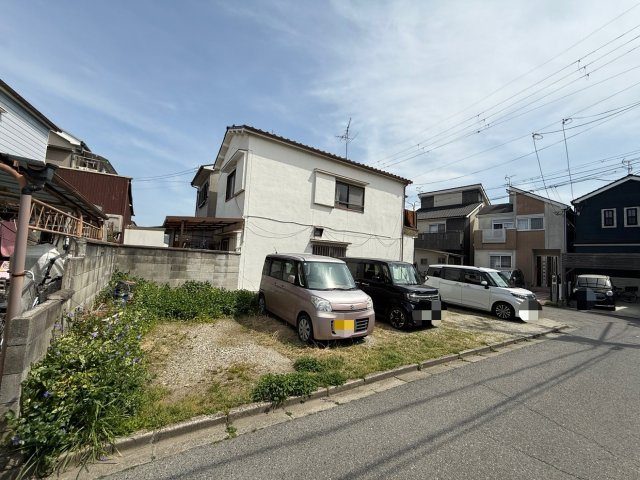 古市6丁目新築戸建の前面道路含む現地写真