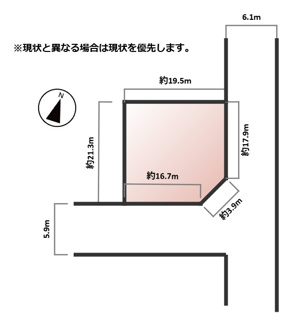 【土地図】 | 虹ヶ丘3丁目土地