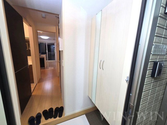 ソフィア B棟の玄関