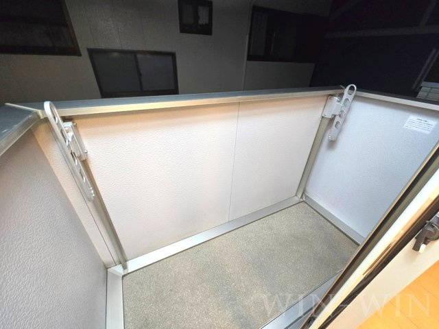 ソフィア B棟のバルコニー