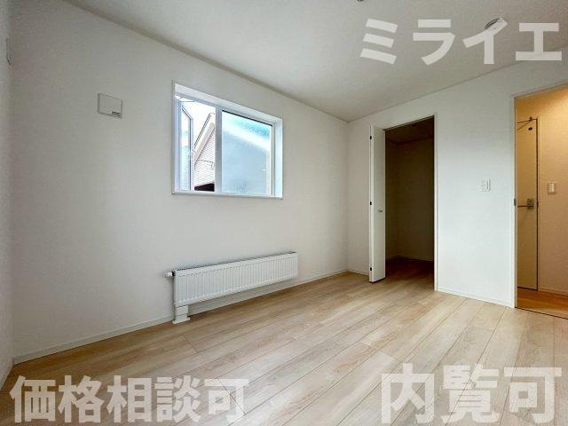 【新築戸建】札幌市白石区北郷3条2丁目4棟の洋室
