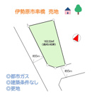 伊勢原市串橋　売地　49.46坪の画像