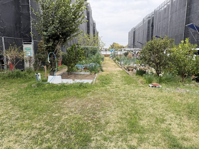 東仁川団地の庭