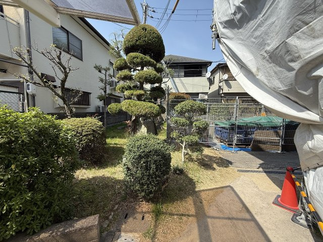 東仁川団地の庭