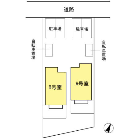 ル・レクチェAの区画図