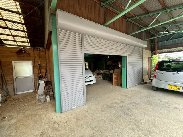 日田市大字高瀬　倉庫のエントランス