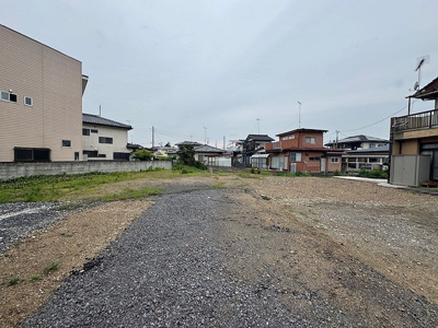 【外観】 | 太田市鳥山下町　売土地 | 東側から西側を撮影