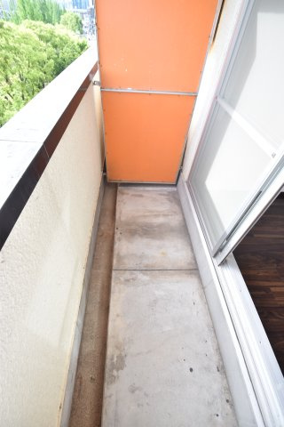 大阪市都島区中野町１丁目の賃貸マンションのバルコニー