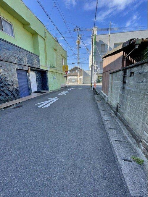 泉池町　売土地の前面道路含む現地写真|前面道路含む現地写真