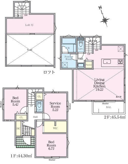 茅ヶ崎市今宿2期　新築戸建　全4棟2号棟