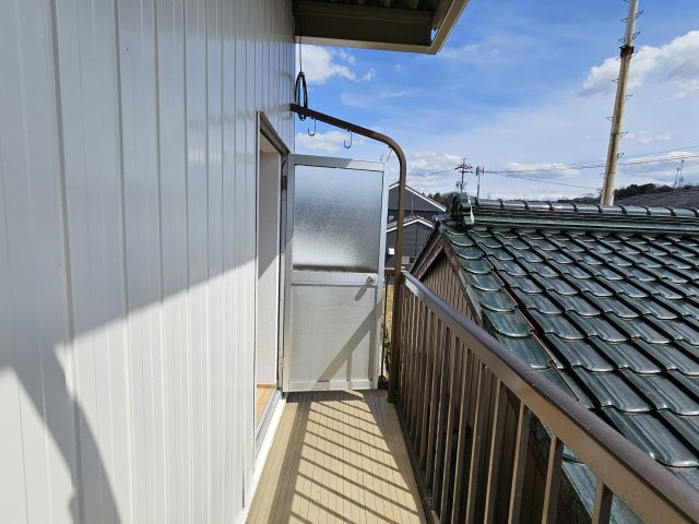 瑞浪市上平町のバルコニー