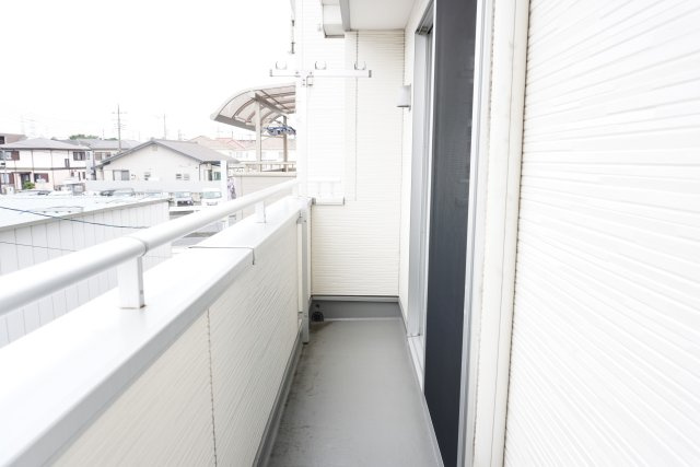 草加市西町 中古戸建のバルコニー