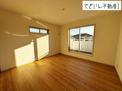 【洋室】 | いろどりアイタウン加須市久下2丁目　新築住宅 | ≪3号棟≫
現地(2025年11月撮影)