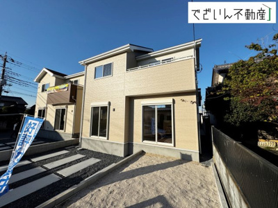【外観】 | いろどりアイタウン加須市久下2丁目　新築住宅 | ≪3号棟≫
現地(2025年11月撮影)