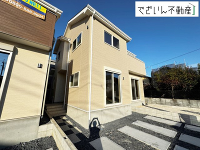 【外観】 | いろどりアイタウン加須市久下2丁目　新築住宅 | ≪3号棟≫
現地(2025年11月撮影)