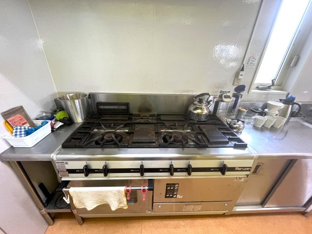 横手台店舗のキッチン