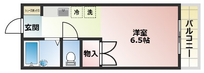 ハイツエクシードⅡの間取り