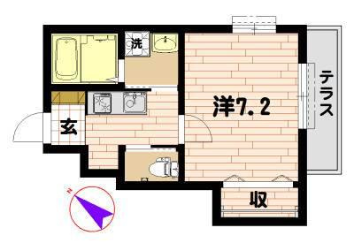ＬＵＩＳＡの間取り| 