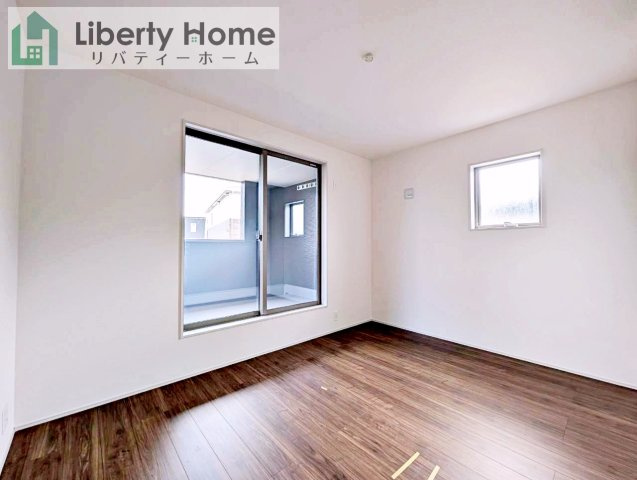 坂東市辺田第3　新築戸建て　１号棟の寝室