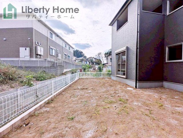 坂東市辺田第3　新築戸建て　１号棟の庭