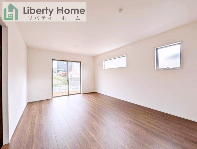 坂東市辺田第3　新築戸建て　１号棟の居間・リビング