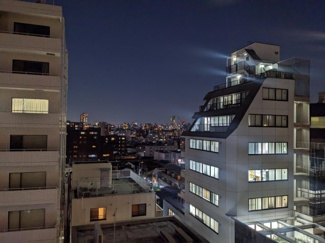 【展望】 | 6階（実質7階）の為、遠くまで見渡せる眺望（夜景）感になっております。